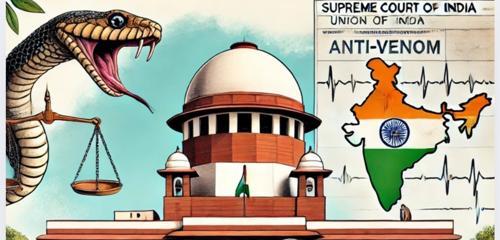 SC on Anti-Venom Shortage Crisis