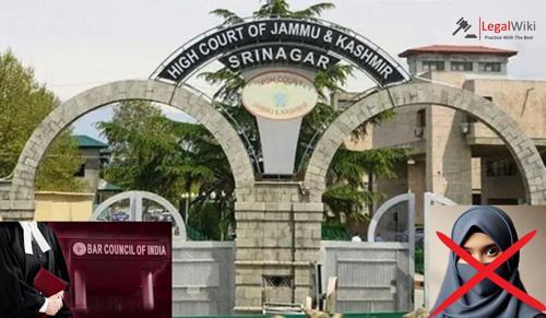 BCI Rules Prohibit Face Coverings for Women Lawyers in Court: J & K HC