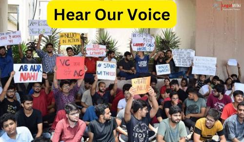 NLU Odisha Students Indefinite Protest Over Policies and Poor Facilities