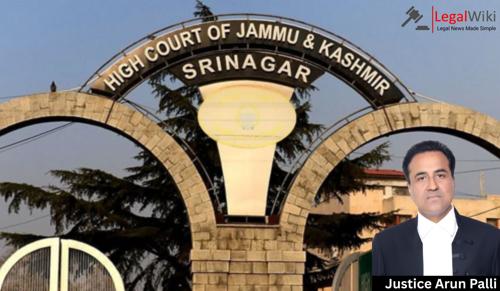 Centre Appoints Justice Arun Palli as Chief Justice of J&K and Ladakh High Court