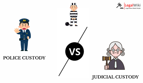Difference Between Police Custody & Judicial Custody