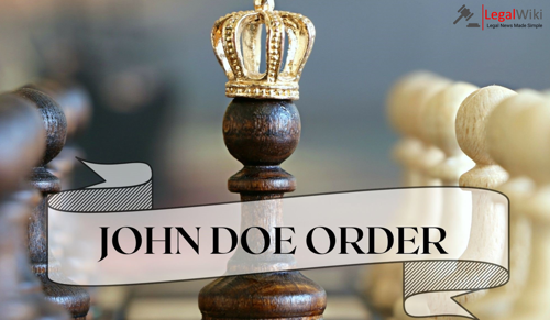 What is John Doe Order?