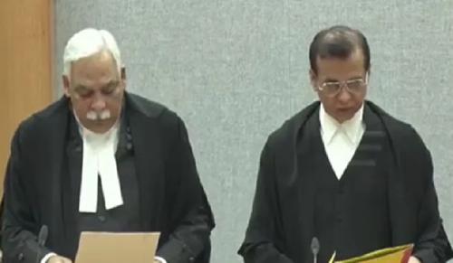 Justice Vimal Kumar Yadav sworn in as Delhi High Court judge