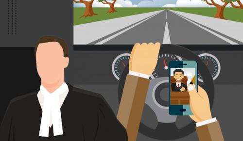 Delhi High Court Criticises Lawyers Appearing in Virtual Hearings from Moving Cars