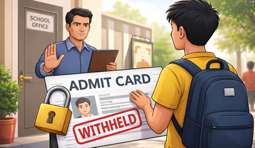 Is It Legal for Schools to Withhold Admit Cards or Results in India?
