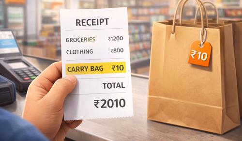 Is It Legal to Charge Extra for Carry Bags at Retail Stores?