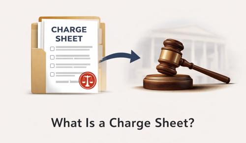 What is a Charge Sheet?
